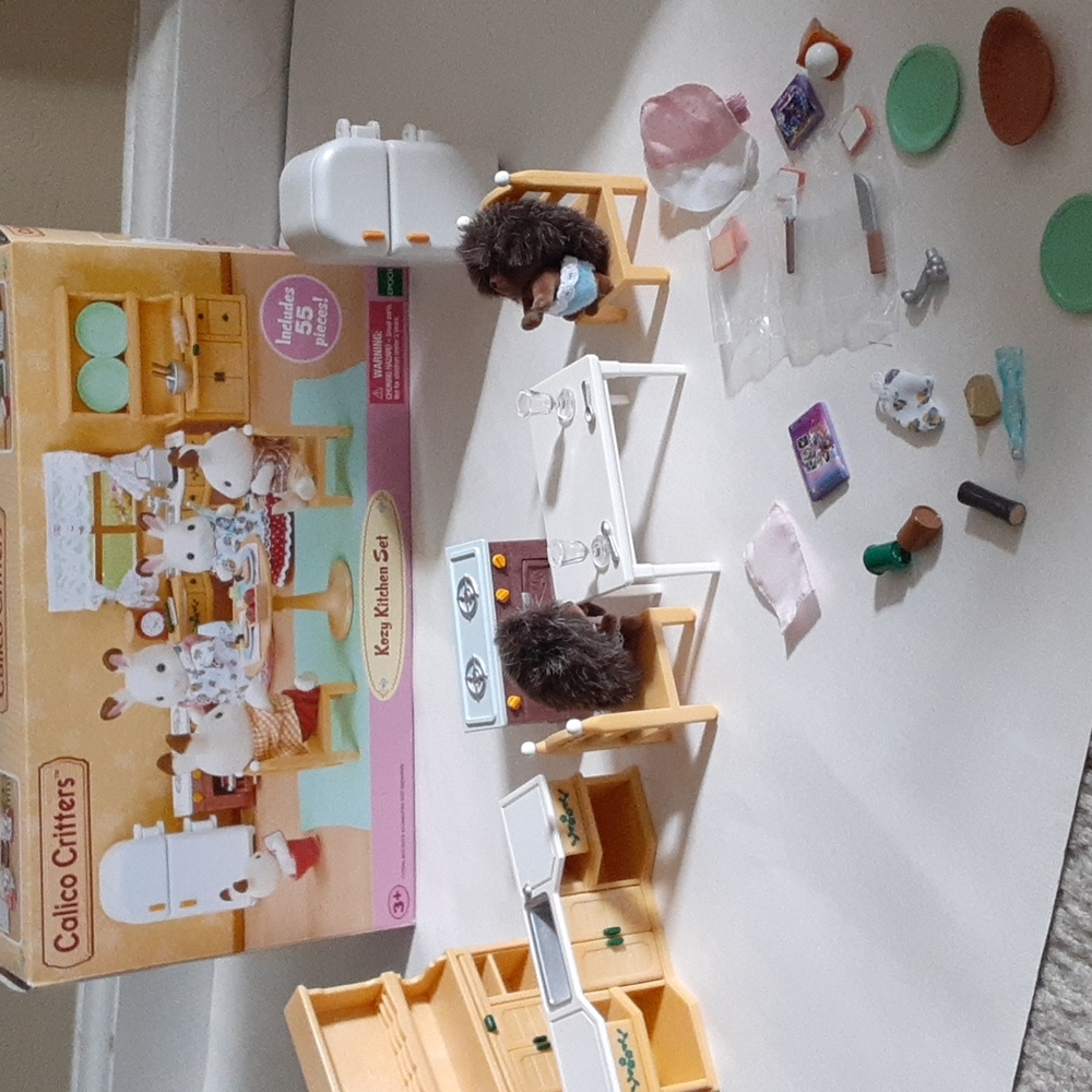 Calico Critters Kozy Kitchen Set